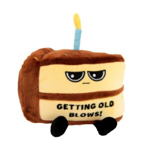 Getting Old Blows Cake Plush Punchkin